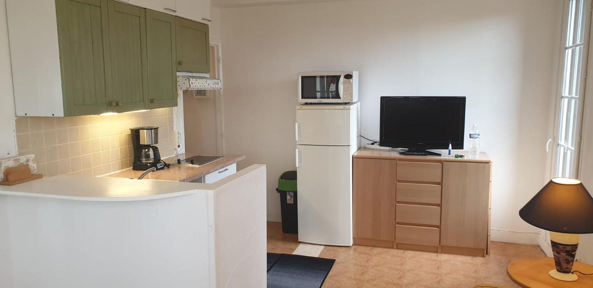 Appartement Front De Mer Vue Mer 3 Personnes + 1 Bebe 滨海埃尔芒维尔 外观 照片