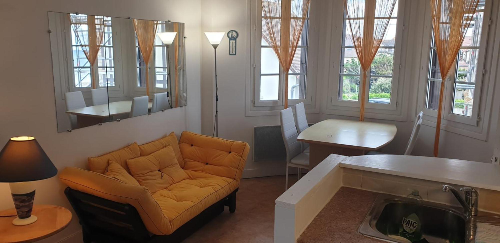 Appartement Front De Mer Vue Mer 3 Personnes + 1 Bebe 滨海埃尔芒维尔 外观 照片