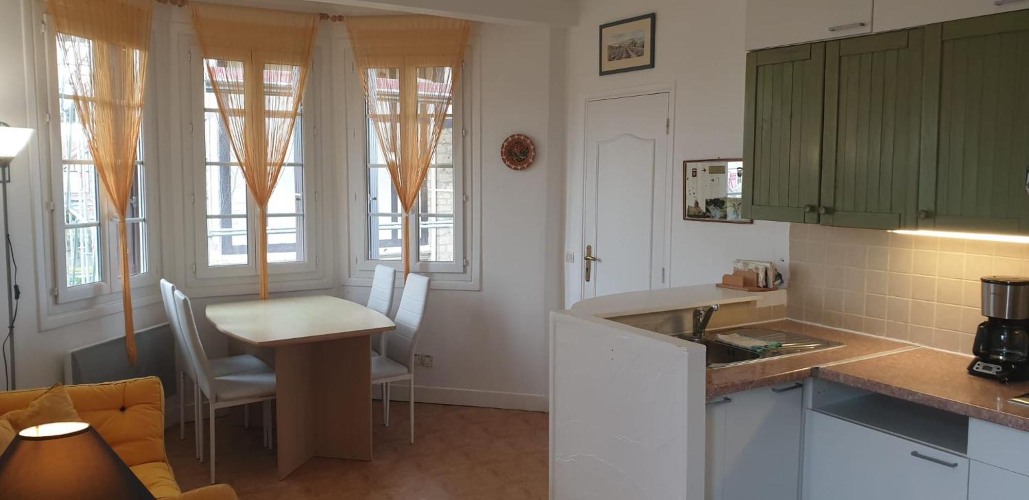 Appartement Front De Mer Vue Mer 3 Personnes + 1 Bebe 滨海埃尔芒维尔 外观 照片